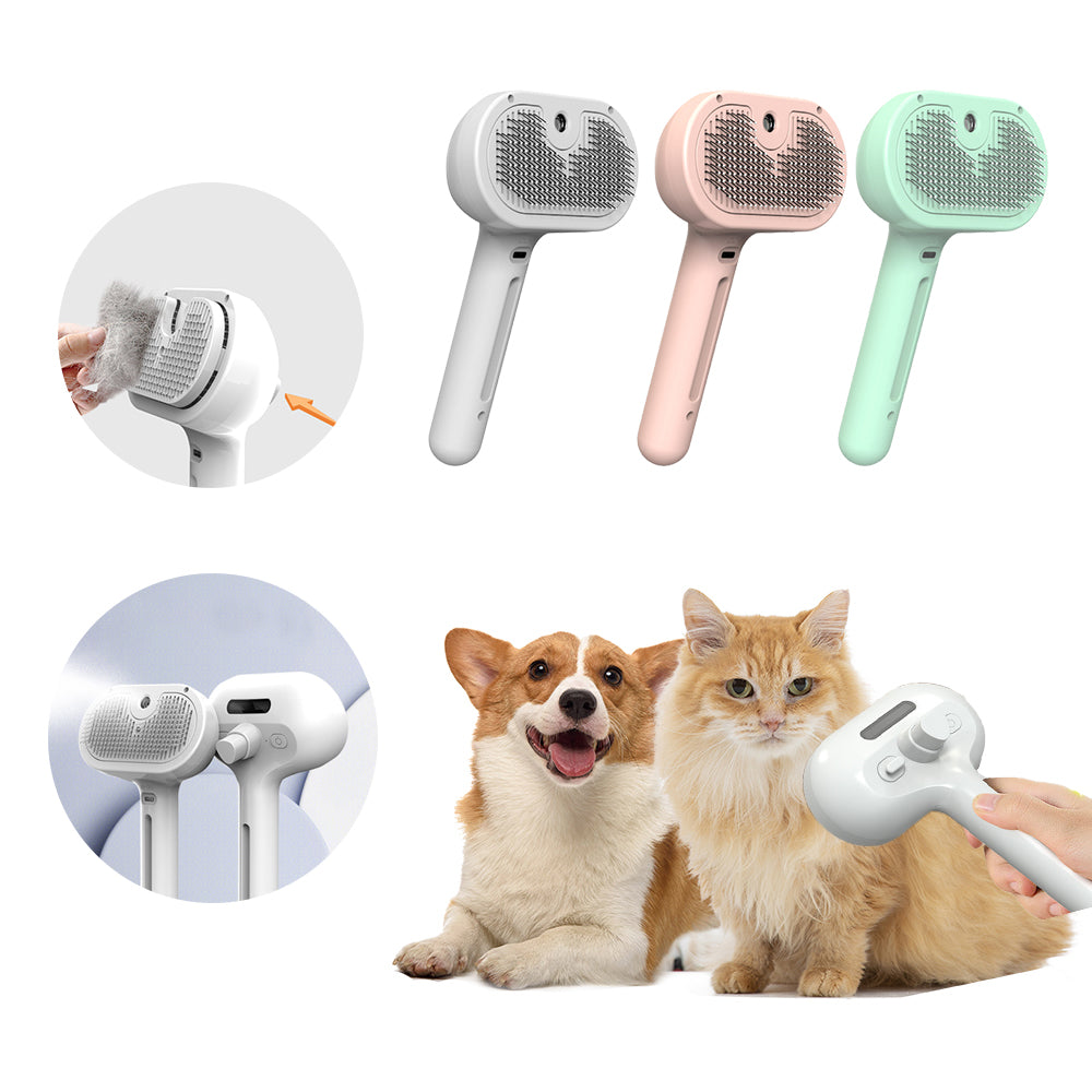 Zelfreinigende Mist Borstel voor Honden & Katten